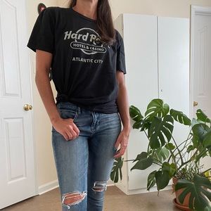 Hard Rock T-shirt, black.